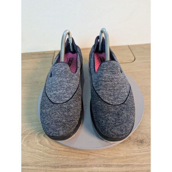 Skechers Women's Go Flex Walk 14010 Navy Round Toe Slip On Sneaker Shoes Sz 9.5 - Picture 3 of 11
